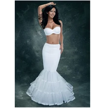 YJSFG дом модные женские туфли юбки белый Русалка 1-обруч торжественное Пышная юбка с подъюбником кринолиновая Юбка со шнуровкой Нескользящие пол-Длина Лидер продаж