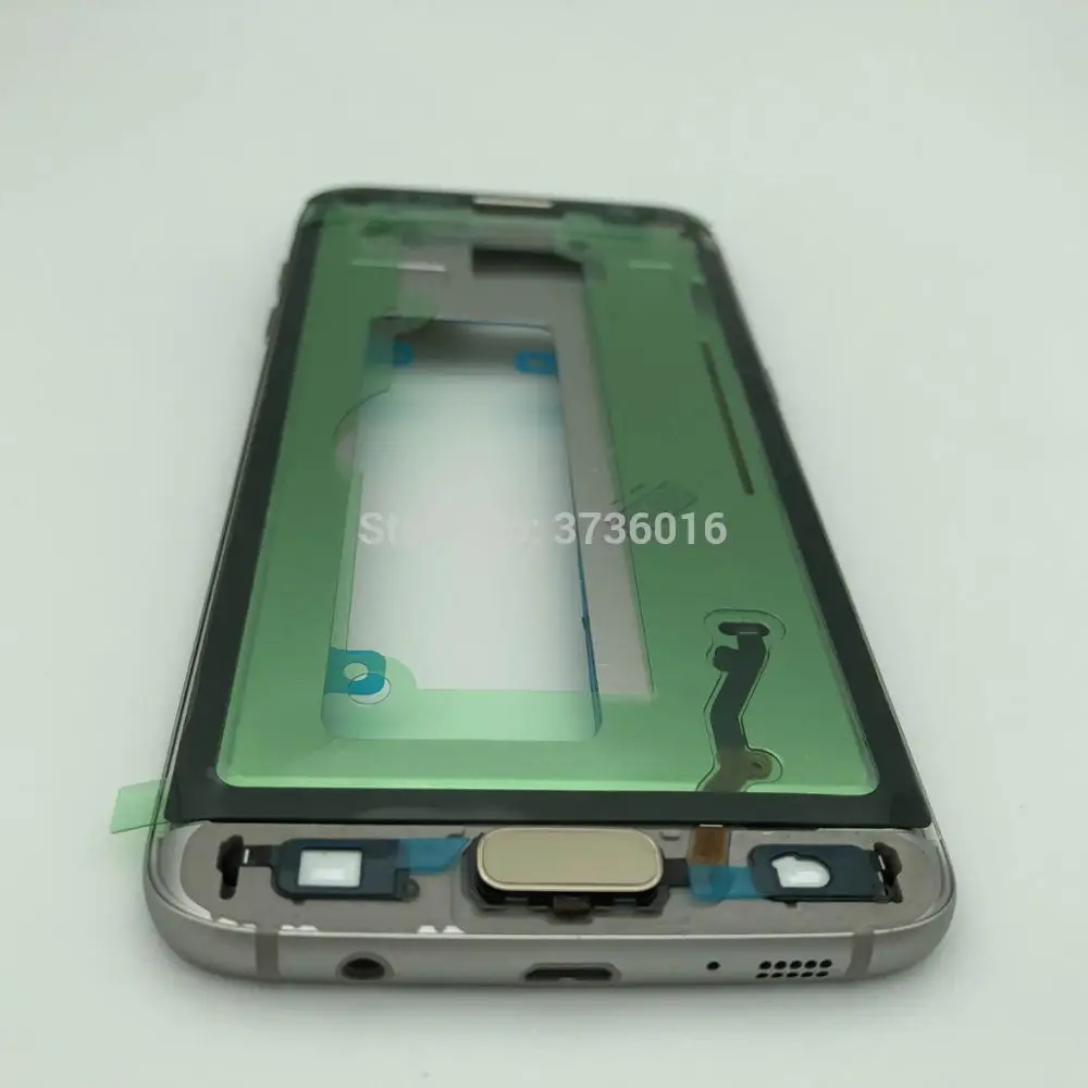 2 шт средняя рамка Корпус Крышка для телефона S7 edge средняя рамка задняя рамка чехол Замена для ремонта мобильного телефона ремонт