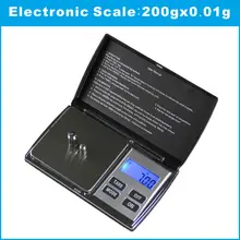 200 г x 0,01 г цифровые карманные весы для золота Bijoux Стерлинговое Серебро весы ювелирные изделия 0,01 электронный точный баланс Удобная шкала
