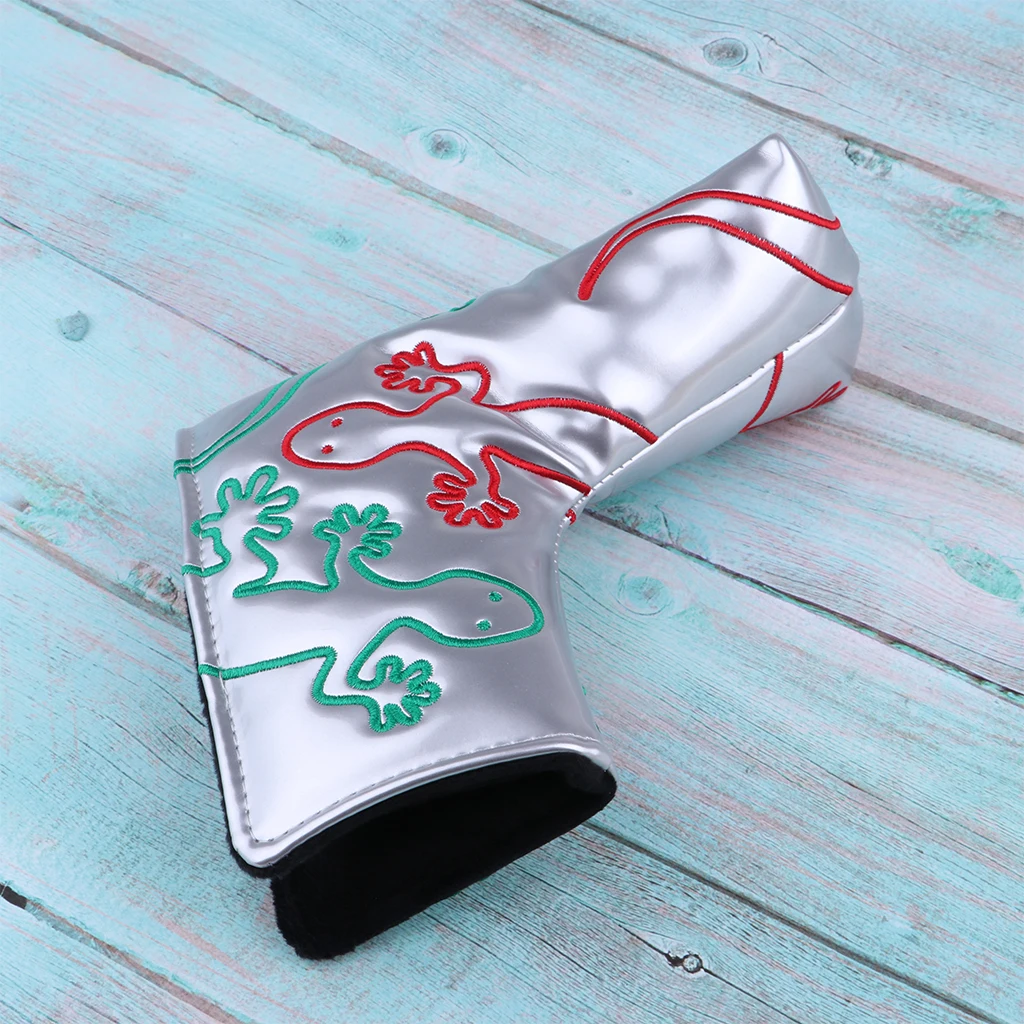 Perfeclan PU Leather Golf Blade Putter Headcover Head Cover Guard Sleeve Bag