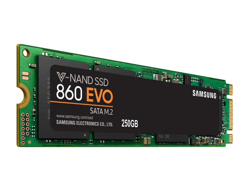 Внутренние твердотельные накопители SAMSUNG 860 EVO M.2 250/500/250/500 Гб | Компьютеры и офис
