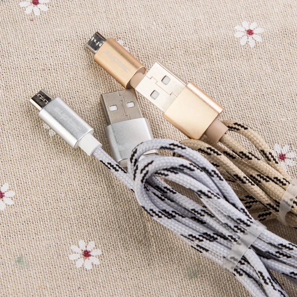 SUPTEC 2 м 3 м микро USB кабель 2.4A Быстрая зарядка данных зарядный кабель для Android samsung S6 S7 Edge Xiaomi huawei MP3 Microusb шнур
