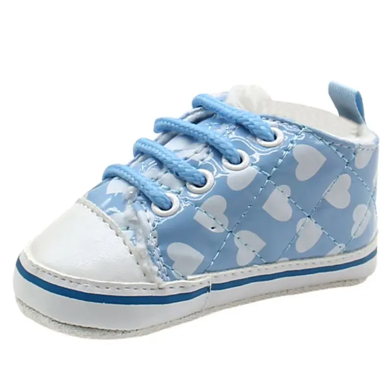 Милая детская обувь для мальчиков и девочек; детская повседневная обувь с мягкой подошвой; Infantil Bebe - Цвет: Blue