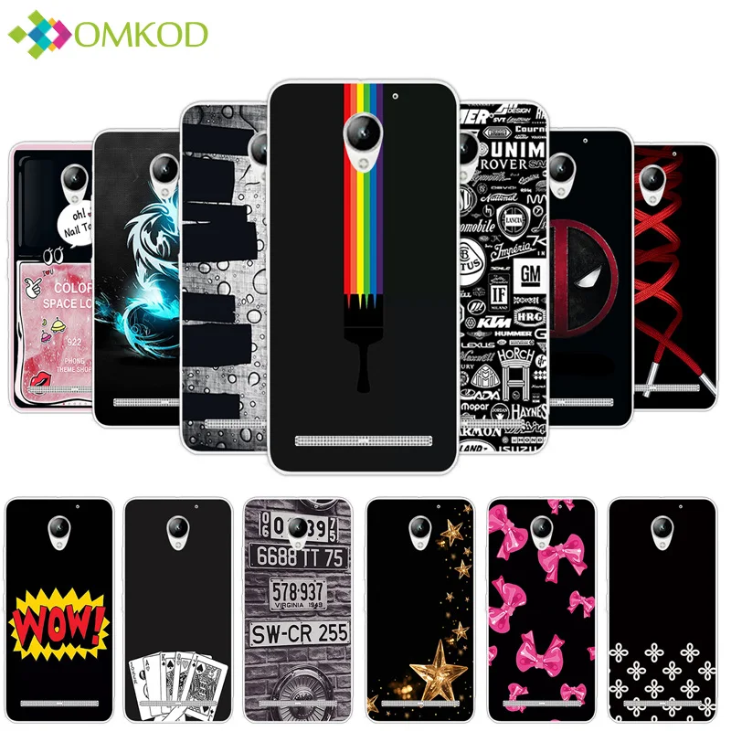 

Phone Case for Lenovo C2 Dark Color Back Cover for Lenovo C2 Power k10a40 Shell Silicone Bag TPU Phone Skin for Lenovo C2 Capa