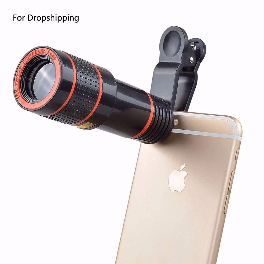 12X Zoom Telephoto Lens For iPhone Dropshipping Mobile Phone Camera