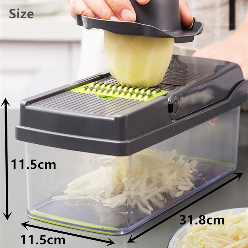 For Vegetarianism Multifunctional Vegetable Slicer Carrot Potato Fruit Melon Peeler Cutter Manual Vegetable Shredder For Kitchen