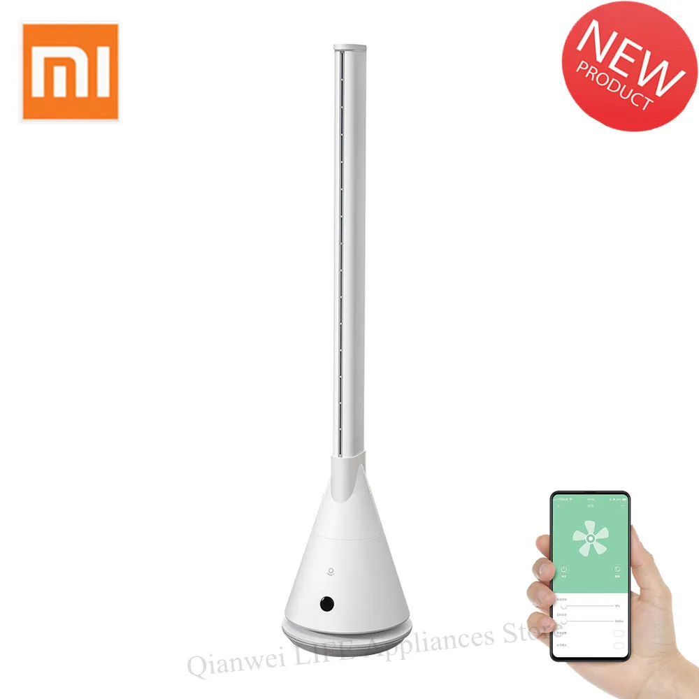 

Xiaomi Mijia Rosou SS4 Intelligent Bladeless Fan APP Control Remote Control 11 Speed Natural Wind Timing Fan For Home Office