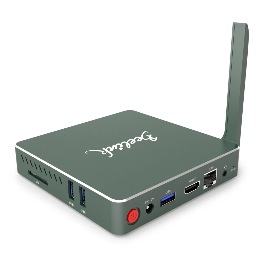 

Beelink AP34 Intel Apollo N3450 Mini PC 4G/64G Bluetooth 4.0 USB 3.0 2.4+5.8G Wifi 4K 1000Mbp/s Lan Micorsoft Windows 10 TV Box