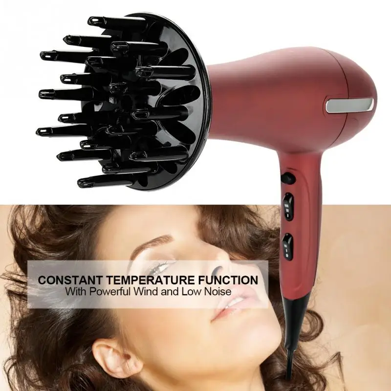 

Harmless High-power Salon Hair Dryer Constant Temperature Household EU Plug Hair Blower With Shaping Nozzles