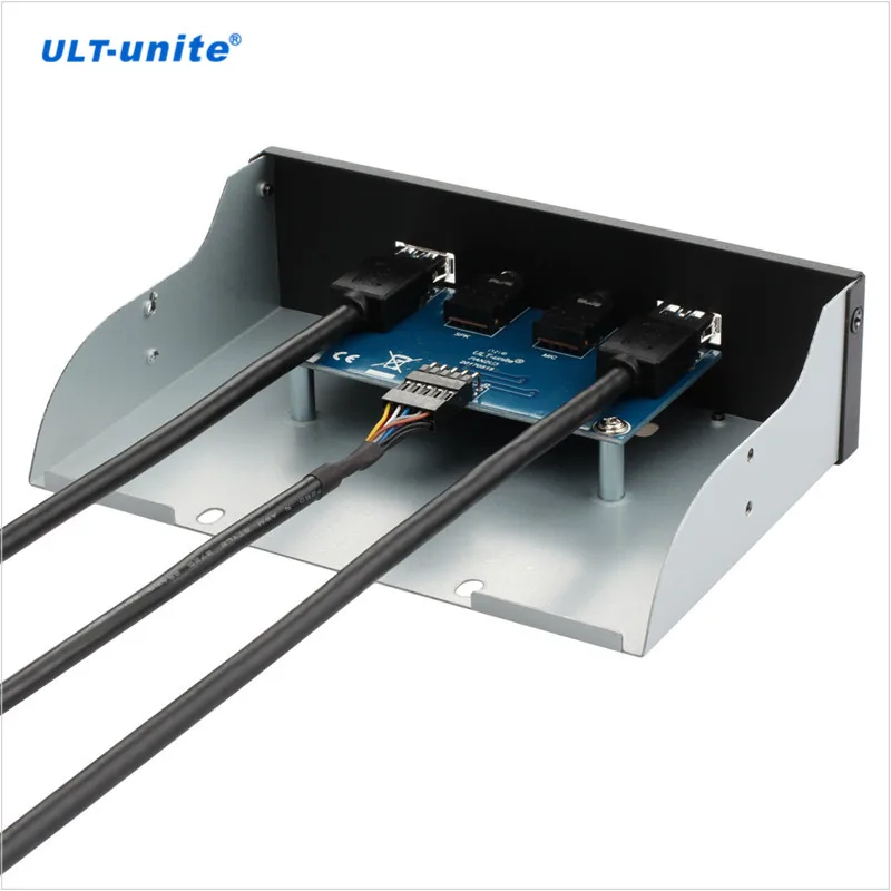 5.25 inch Computer Case USB3.0 USB Audio Port Front Panel
