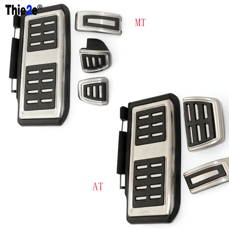 

Car Accessories Pedal Foot Rest Pedals Plate Brake Pedal For Volkswagen Vw Golf 7 Mk7 Skoda Octavia A7 Gti Rapid Aluminum Alloy