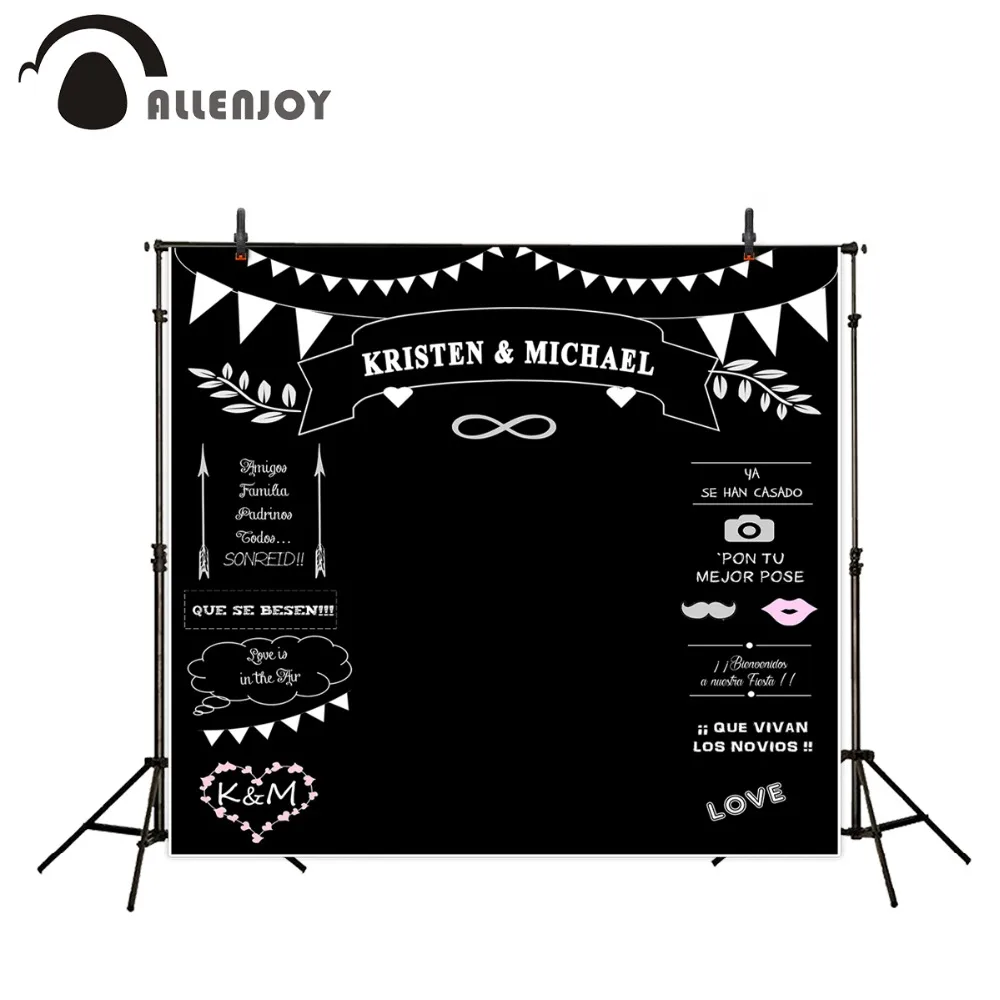 Prix pour Photocall Thème de mariage Décors Tableau Noir pour Photo Studio Allenjoy craie Fond Photography personnalisée taille Nom Date Prix pour Photocall Thème de mariage Décors Tableau Noir pour Photo Studio Allenjoy craie Fond Photography personnalisée taille Nom Date