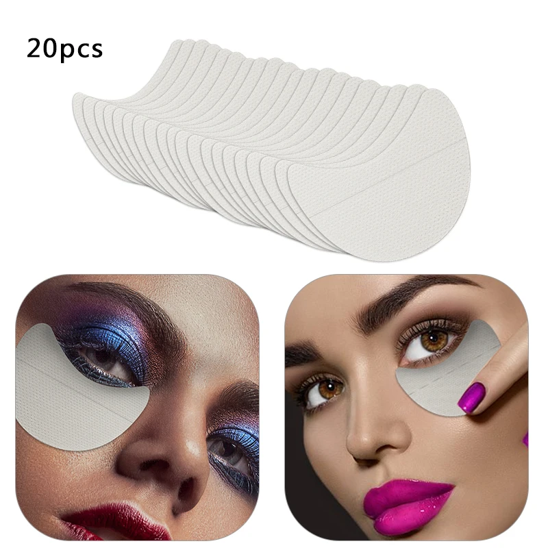 BearPaw 10/20 шт. хлопковые щиты для теней накладки век красоты нанесения