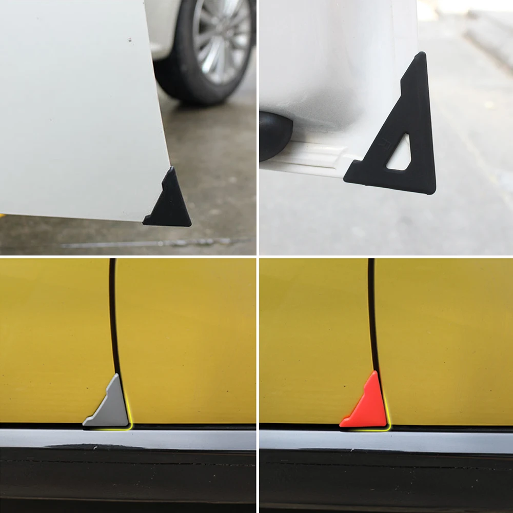 Runmade 2 шт. защитная накладка на угол двери автомобиля наклейки для VW Audi Lada Toyota Corolla Mazda 3 6 CX-5 стайлинга автомобилей