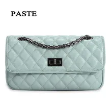 Paste bolsas acolchado de la cadena lingge bolsos de marca de diseñador famoso de la marca mujeres leatherhandbags genuinos bolsas de mensajero de lujo de mano femenina