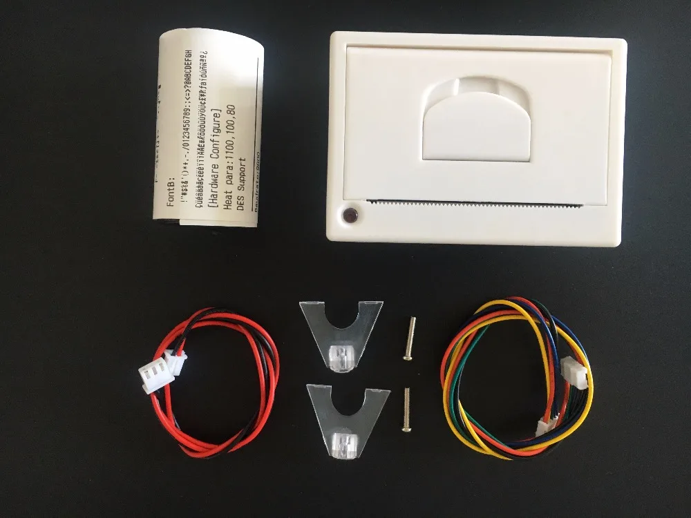 2 дюймовый 58 мм TTL мини термолинейный панельный принтер Micro Embedded Printer|panel printer|micro