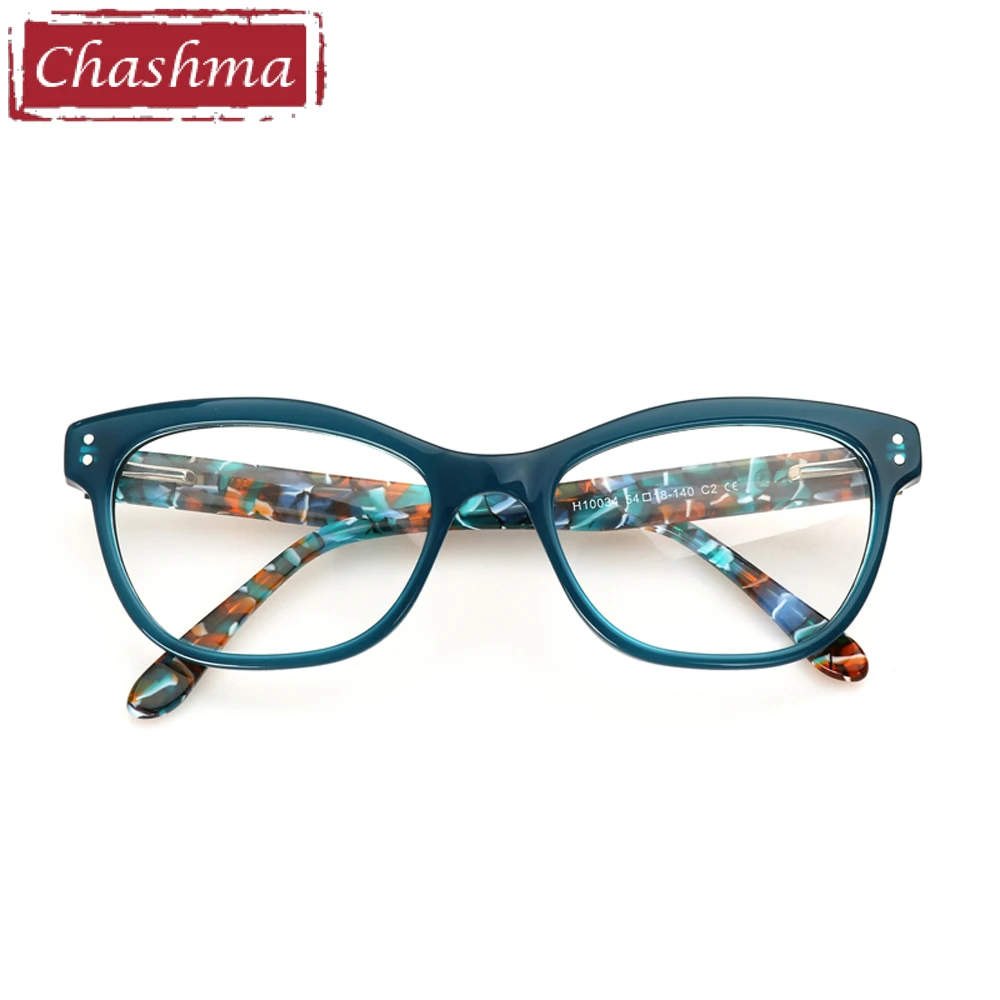 Брендовые женские очки Chashma из ацетатного материала модные трендовые стильные