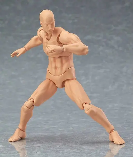 

14 cm 2.0 Youth Edition CHAN / Kun He She PVC Action Figure Skin Color Nude Male Female Joint Figure Collections Gift