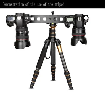

Two-way PTZ quick release plate Mini slide universal SLR camera board photography accessories long plate tripod accessories
