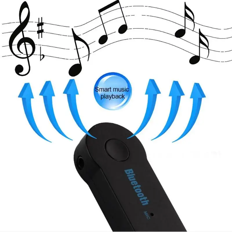 3 5 мм AUX беспроводной Bluetooth 0 адаптер вызова громкой связи автомобильный
