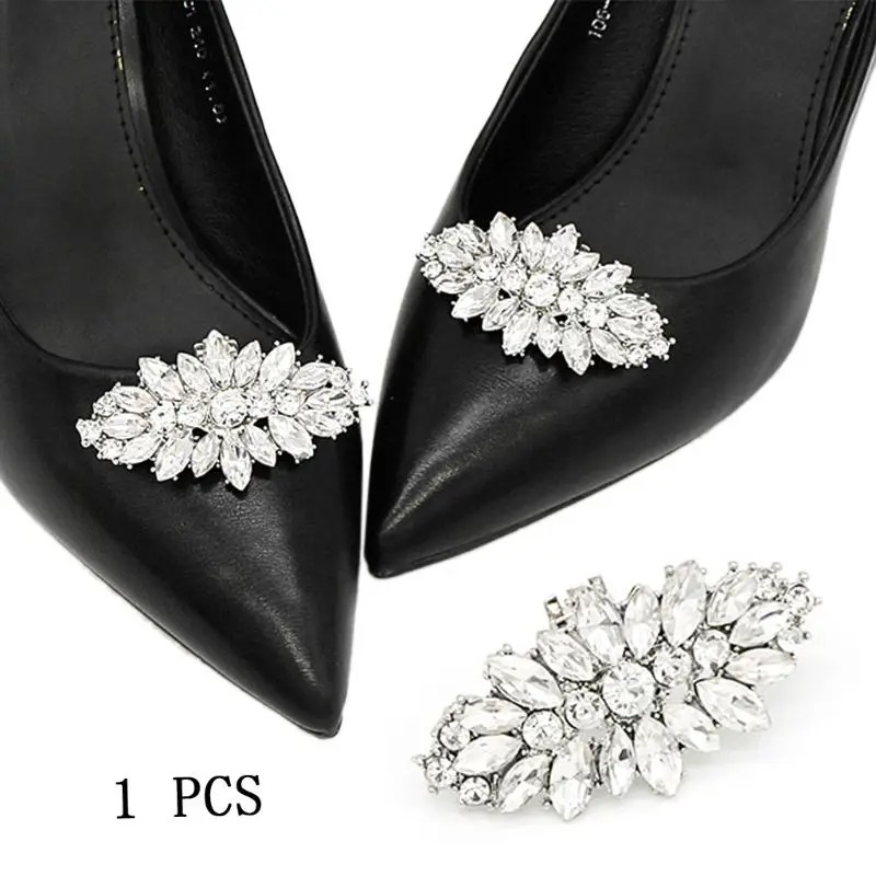 

Fashion Shoe Clip DIY Rhinestone Decoration Women High Heels Bag Dress Hat Shoe Accessories Wedding Fashion Buckle Clips Elegant