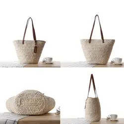 New Women Summer Single Shoulder Beach Straw Bag Simple Fashionable Woven Bag Casual Bag Beach Bag Dropshipping New Women Summer Single Shoulder Beach Straw Bag Simple Fashionable Woven Bag Casual Bag Beach Bag Dropshipping
