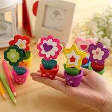 1 шт. новая деревянная мультяшная карточка папка для заметок фото клип карта сообщение клип 6 цветочный горшок