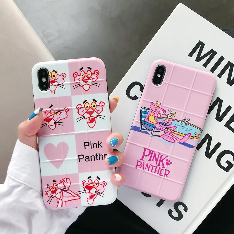 Soft TPU Phone Case For iPhone 6S Silicone cartoon Simple Back Cover 7 6 8 Plus XS Max X XR |