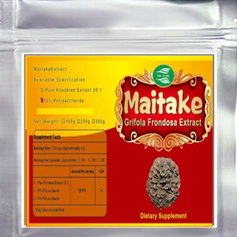 

Maitake Extract 30% Polysaccharide Powder Grifola Frondosa Extract
