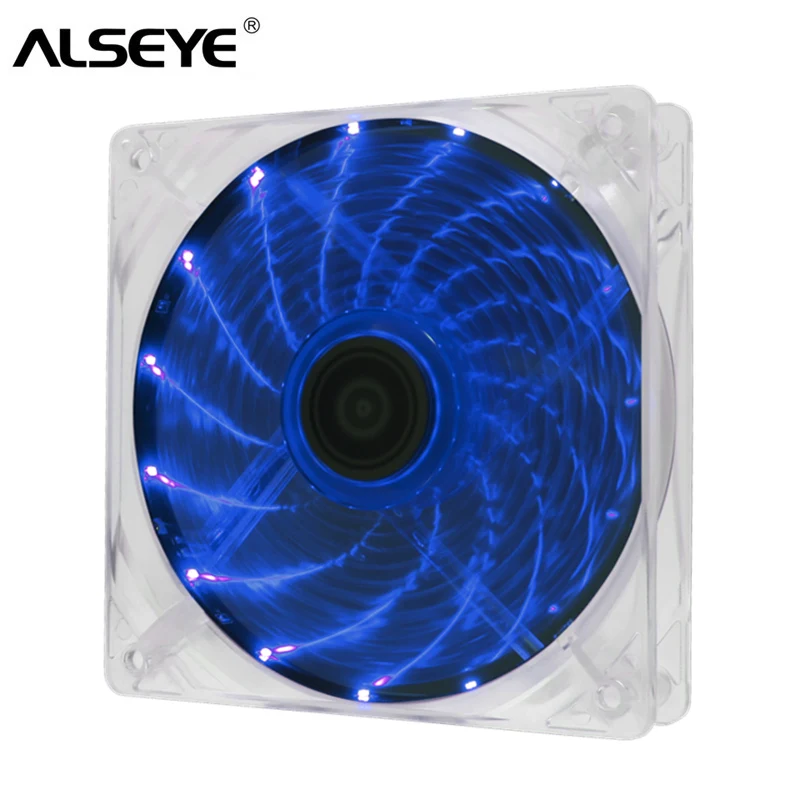 ALSEYE 120 мм компьютер Вентилятор охлаждения контактный светодиод 800 1600RPM для процессора кулер (отдельно вентилятор для ВИХРЕВых 120)|120mm fan|cpu fanfan 12v | АлиЭкспресс