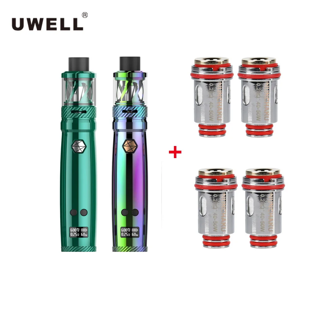 Оригинальный набор Uwell Nunchaku и атомайзер 5 мл катушка uwell nunchako электронная сигарета
