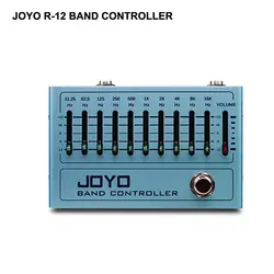 JOYO R-12 Группа контроллер для электрогитары Педаль Эффекта баса процессор 10 полосный EQ педаль эффектов музыкальный инструмент Аксессуары
