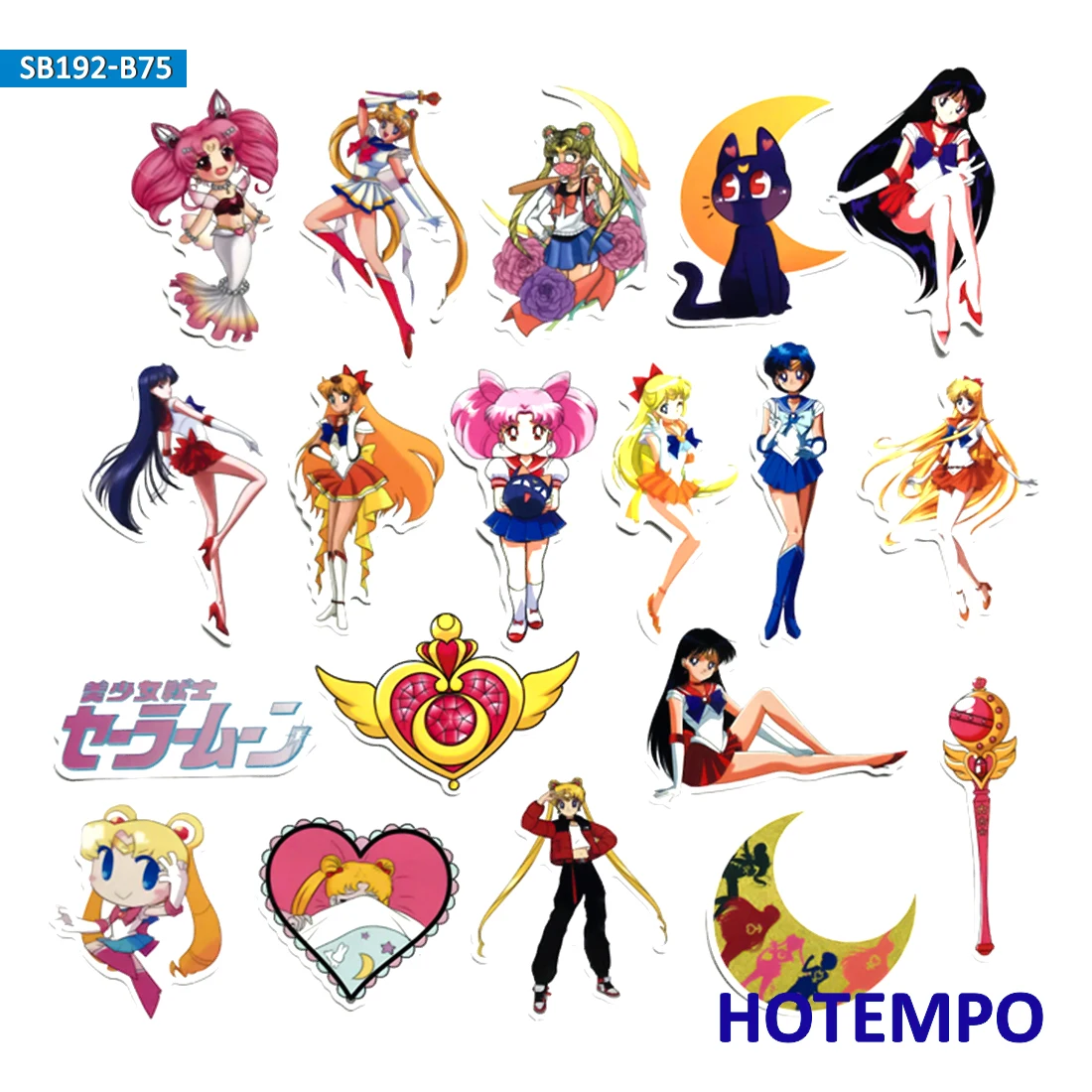 75pcs Anime Sailor Moon Sticker Girl Children Kids Gift DIY Letter Diary Scrapbooking Stationery Pegatinas Decal Stickers 75pcs Anime Sailor Moon Sticker Girl Children Kids Gift DIY Letter Diary Scrapbooking Stationery Pegatinas Decal Stickers