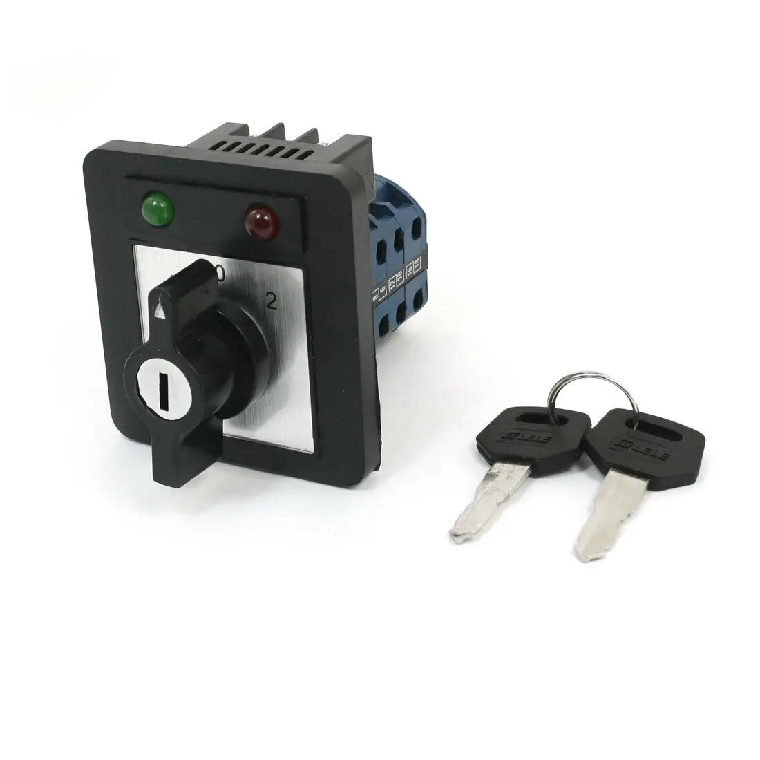 

20A 380-440V 3 Position Key Lock Universal Changeover Rotary Cam Switch