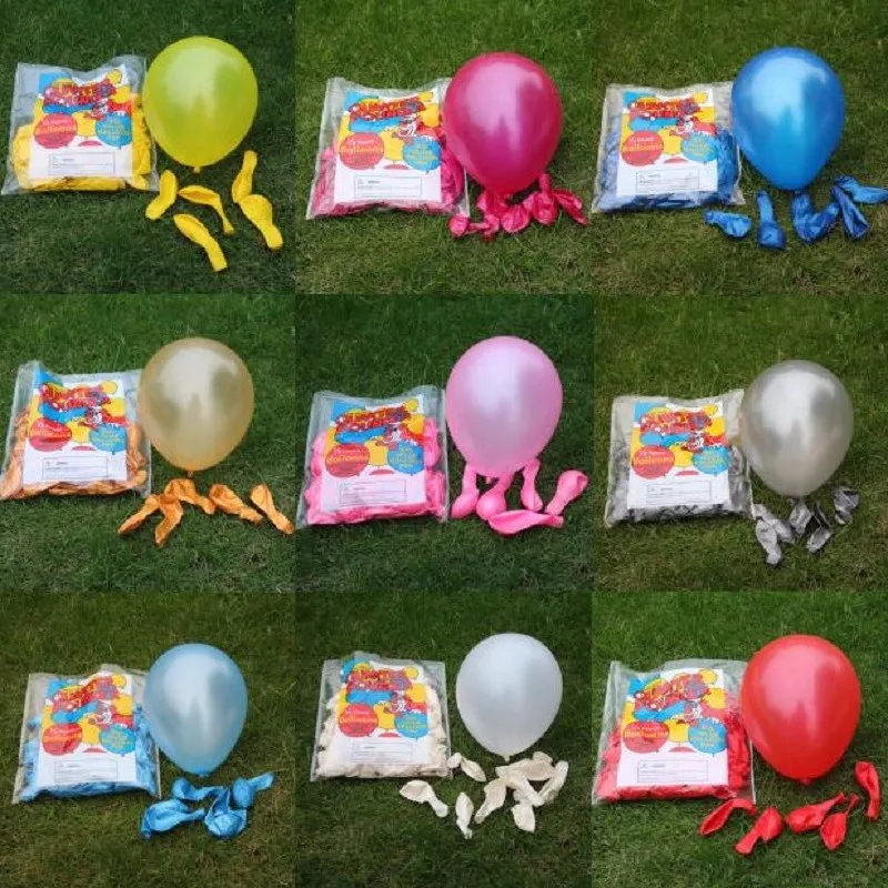 Горячая Хорошее Quality10Inch 2.2 г 50 шт. латексные шары День рождения Свадебные вечерние декоративные игрушки Pearl гелий шар шаров Globos balony