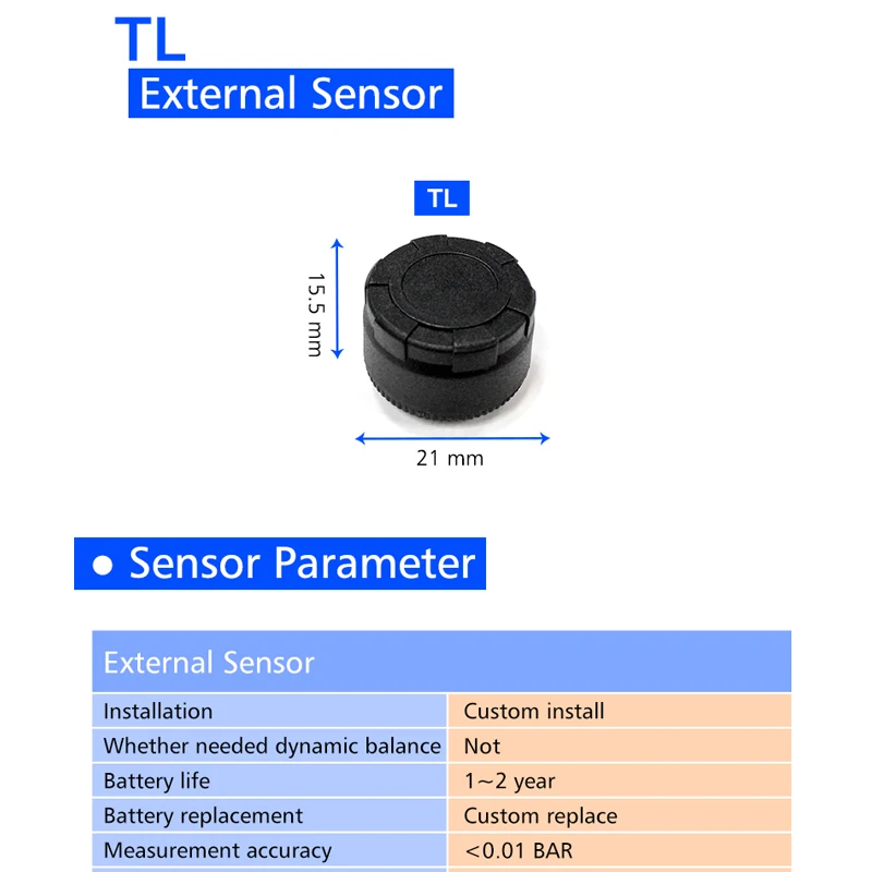 Умный автомобильный TPMS датчик контроля давления в шинах для автоматического устройства сигнализации давления Trye и частоты передачи 433,92 МГц