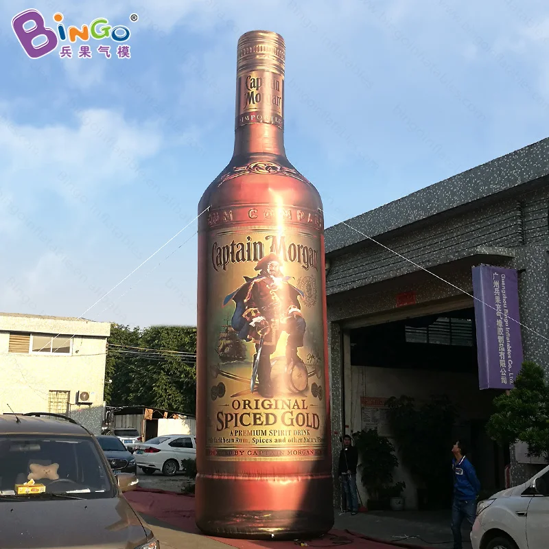 

Customized 9 Meters High Inflatable Beer Bottle / Inflatable Champagne Bottle and Balloons / Giant Inflatable Bottle Toys