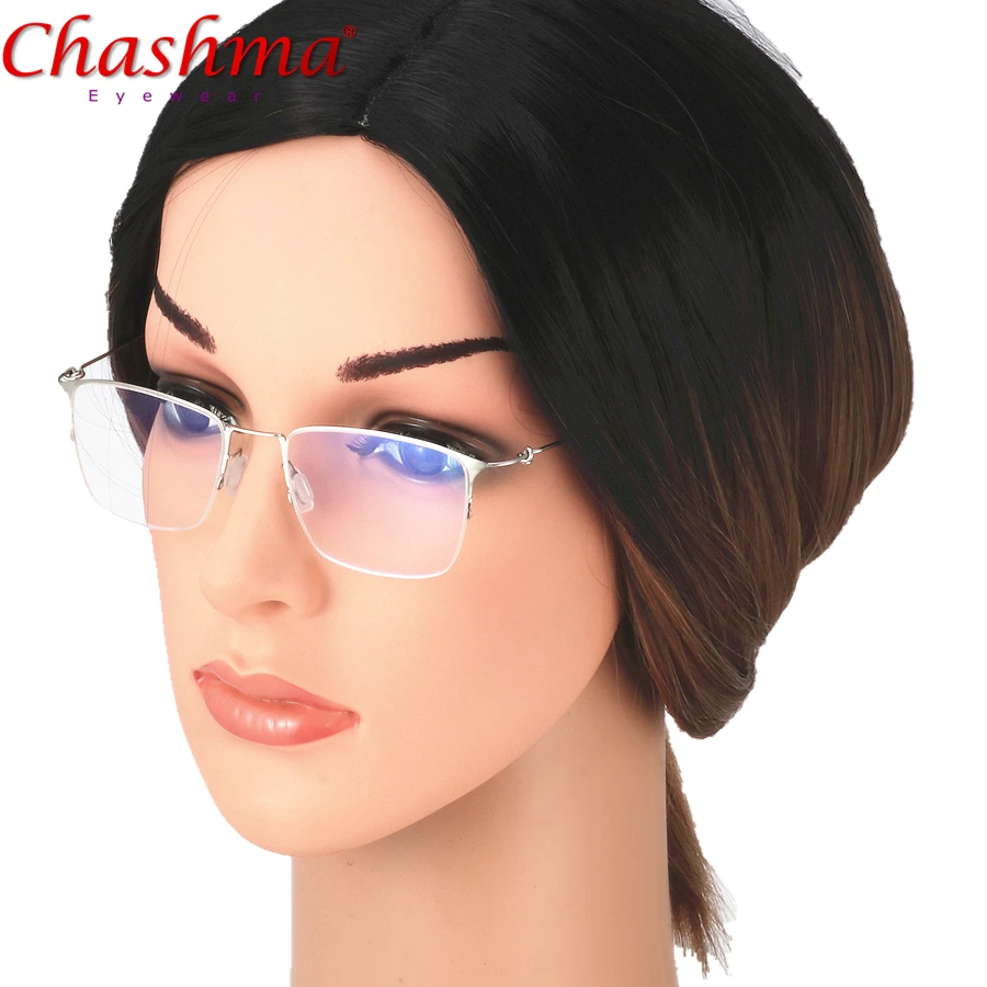 Оправа для очков Chashma титановая мужчин и женщин ульсветильник кие очки по рецепту