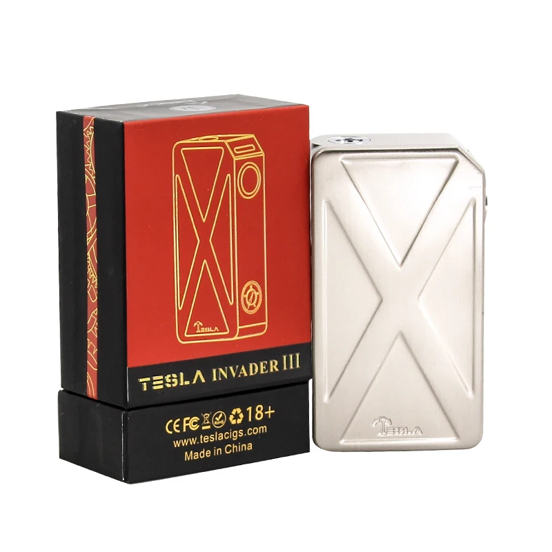 Tesla Invader III 240W Box Mod 100% Original Tesla Invader 3 Electronic