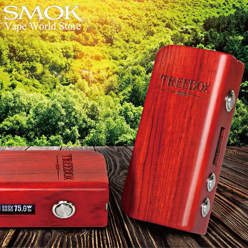 

Electronic Cigarette Mods Vape Box Mod SMOK Treebox 75W TC Mod for 510 thread Atomizer VS Pico Mini S082