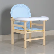 Лидер продаж твердые деревянные детские стульчик для кормления для Для детей, Портативный ребенок ест стул Пластик стол, Seggiolone Portatile детские