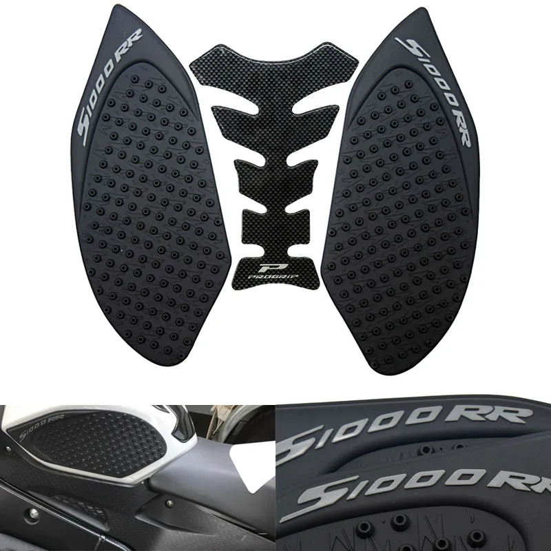 

For BMW S1000RR 2008 to 2017 2018 2019 S1000RR S1000R HP4 Motorcycle Protector Anti slip Tank Pad tank Side Traction 3M Sticker