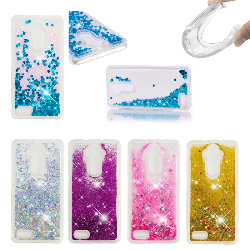 

Luxury Glitter Liquid Sand Quicksand Soft Silicone Phone Cover Shell Coque for ZTE MAX 3 XL N9560 Z986 Z983 Z981 Z988 Z963 Case