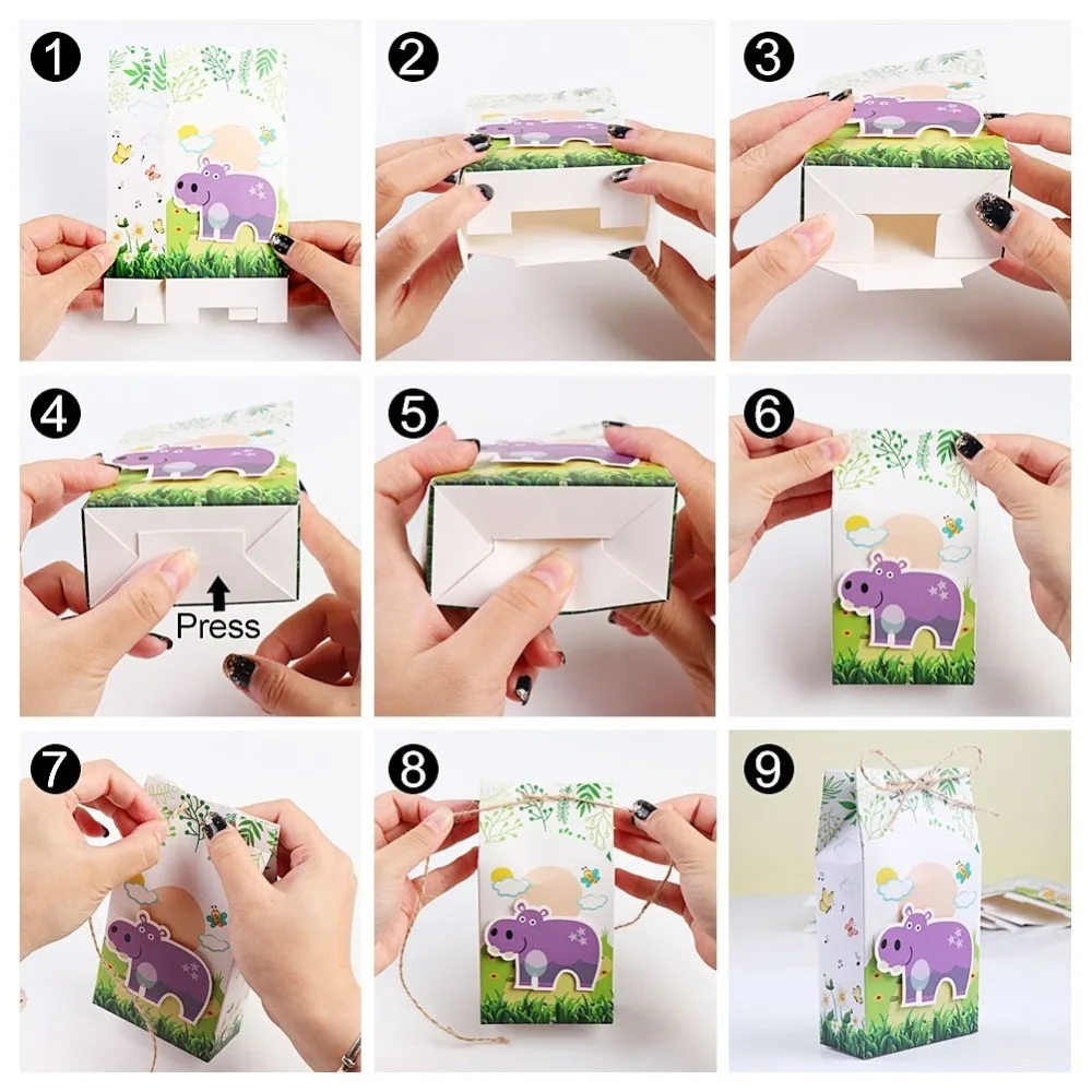Zoo Animal favor boxes (3)