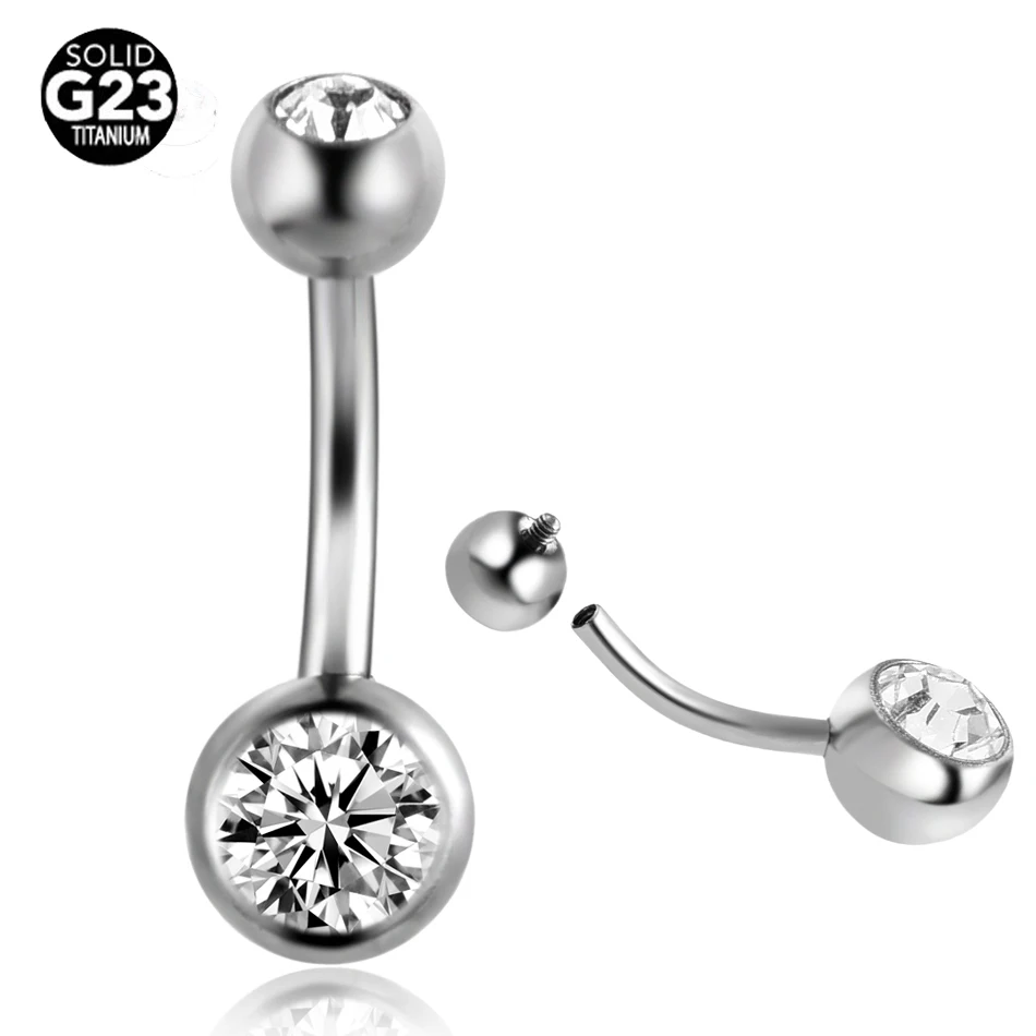 Online Get Cheap Titanium Navel Piercing Aliexpress Alibaba with Titanium Piercing