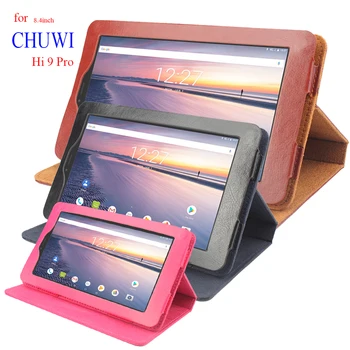 

Fashion PU leather Flip Case For CHUWI Hi 9 Pro Tablet PC Protective Cover 8.4" Business Protective Case chuwi hi 9 pro Holder