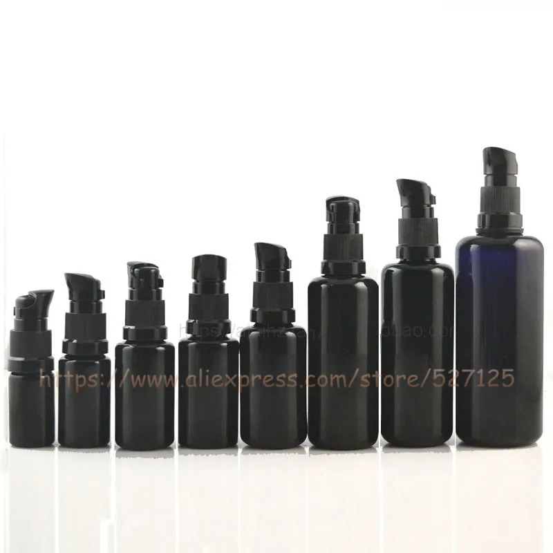

5ml to 100ml dark violet black protect from light glass bottle, roll-on/essential oil/perfume/deodorant lightproof container