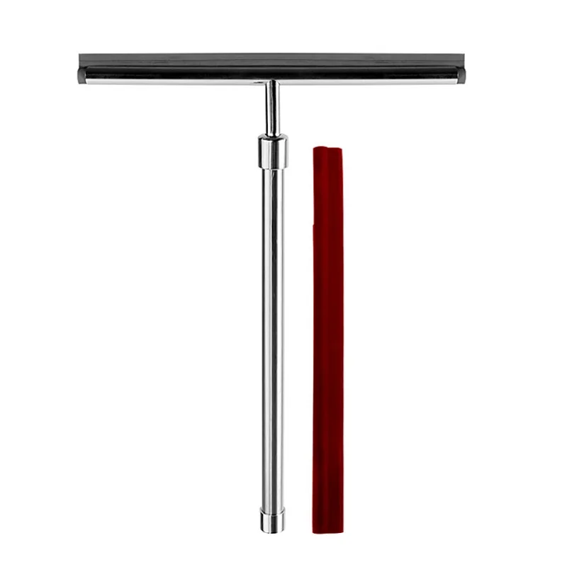 

Stainless Steel Extendable Glass Squeegee Blade Window Sweep Brush Wiper Home Car Dual-use Cleaning Tool