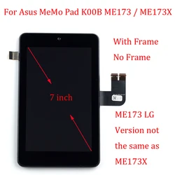 Starde Reemplazo Lcd para Asus Memo Pad Me173 Me173X K00B Lcd Pantalla Táctil Digitalizador Conjunto de Marco 7 & Quot; Starde Reemplazo Lcd para Asus Memo Pad Me173 Me173X K00B Lcd Pantalla Táctil Digitalizador Conjunto de Marco 7 & Quot;