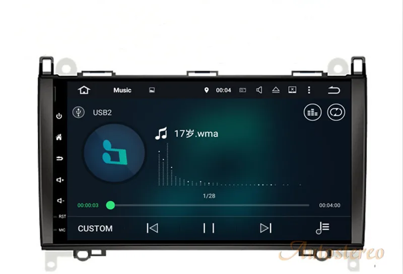 7 дюймов ram 2G Android 7,1 6,0 Автомобильный gps-навигатор Автомагнитола dvd-плеер головное устройство для Mercedes Benz A/B/class Viano Vito Sprinter